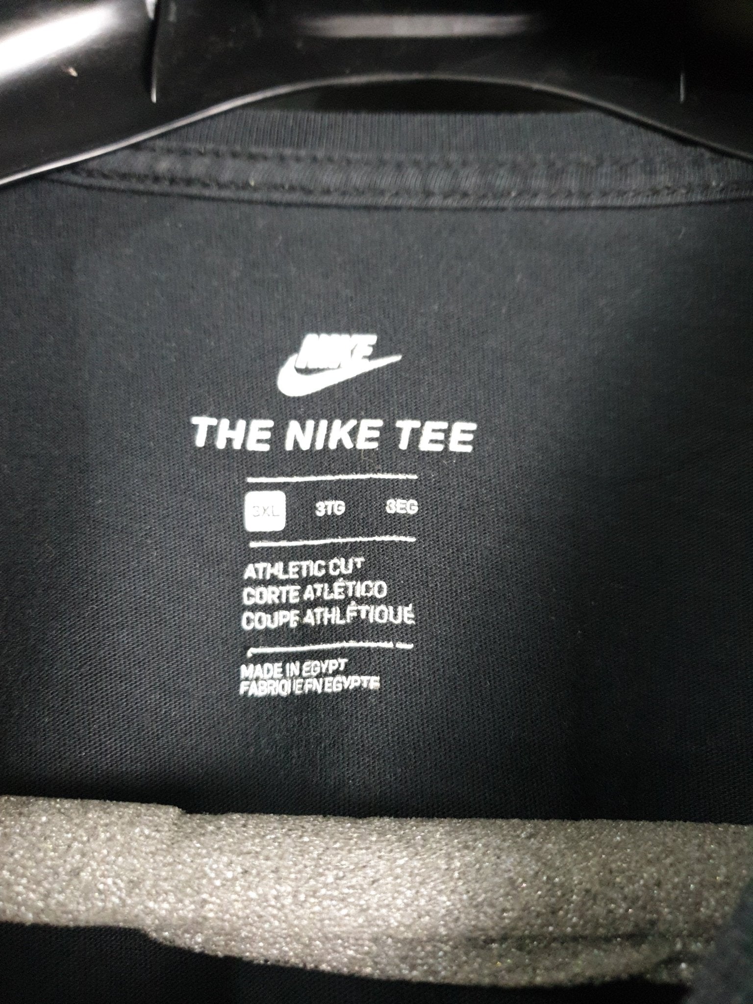 Nike Big Swoosh Black Tee - Funkify