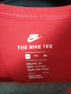 Nike Big Swoosh Red Tee - Funkify
