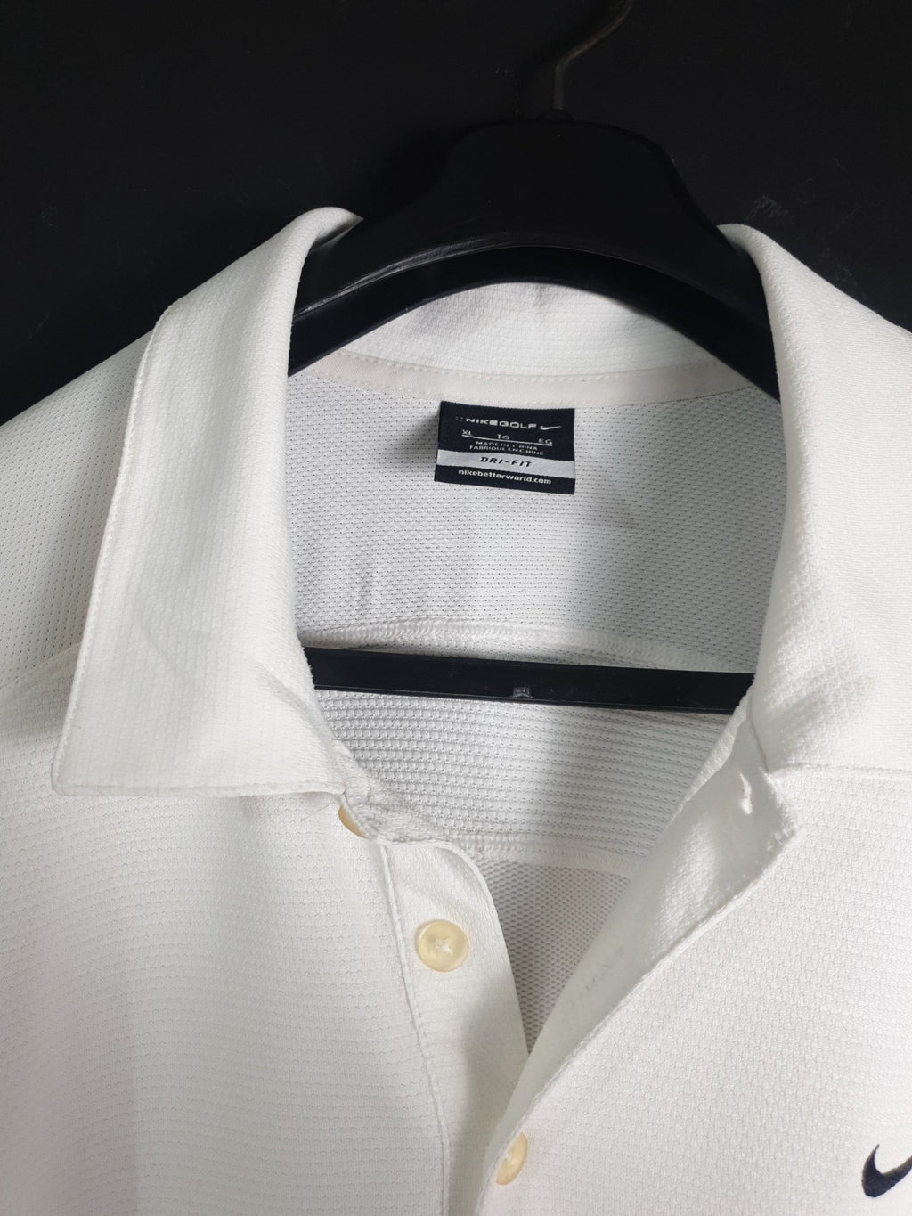 Nike Golf White Polo Shirt - Funkify