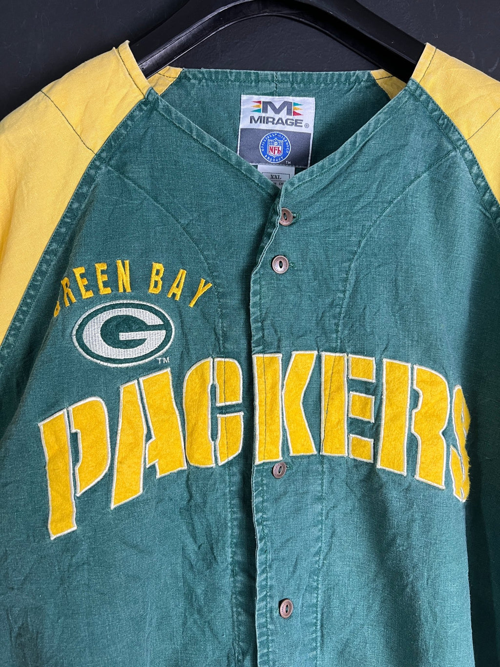 Official NFL Packers Baseball Shirt - Funkify