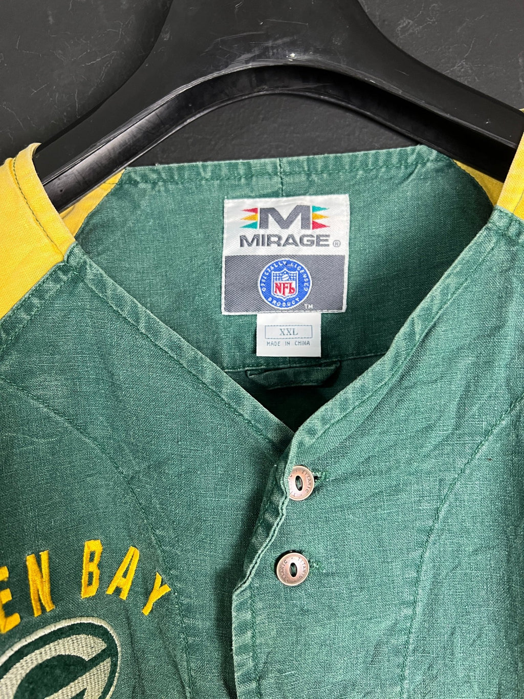 Official NFL Packers Baseball Shirt - Funkify