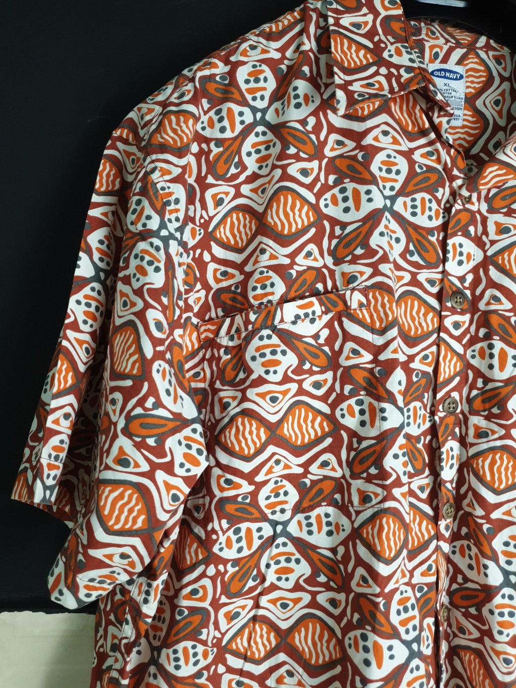 Old Navy Patterned Shirt - Funkify