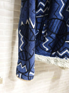 Patterned Fleece Jacket - Funkify