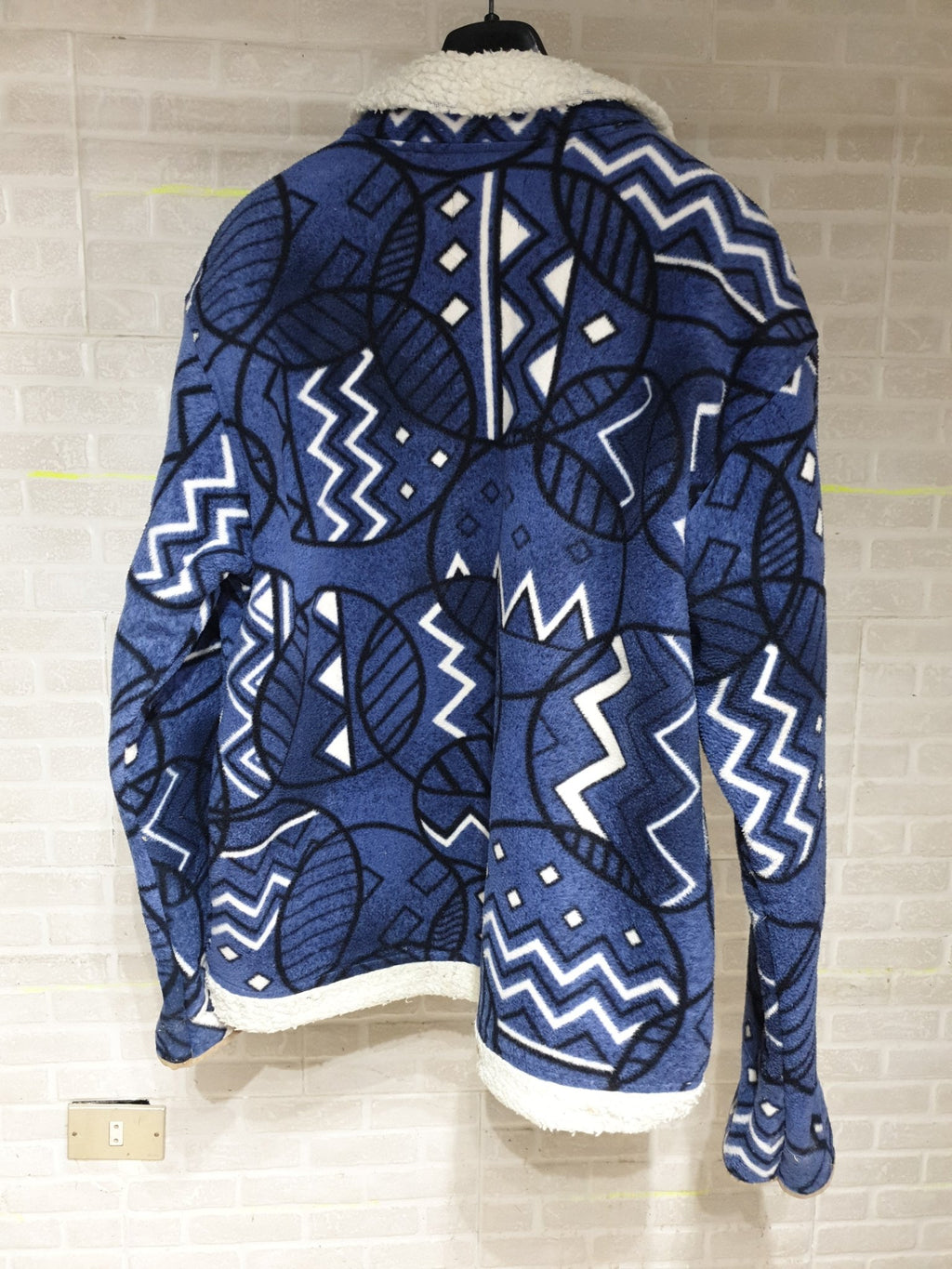 Patterned Fleece Jacket - Funkify