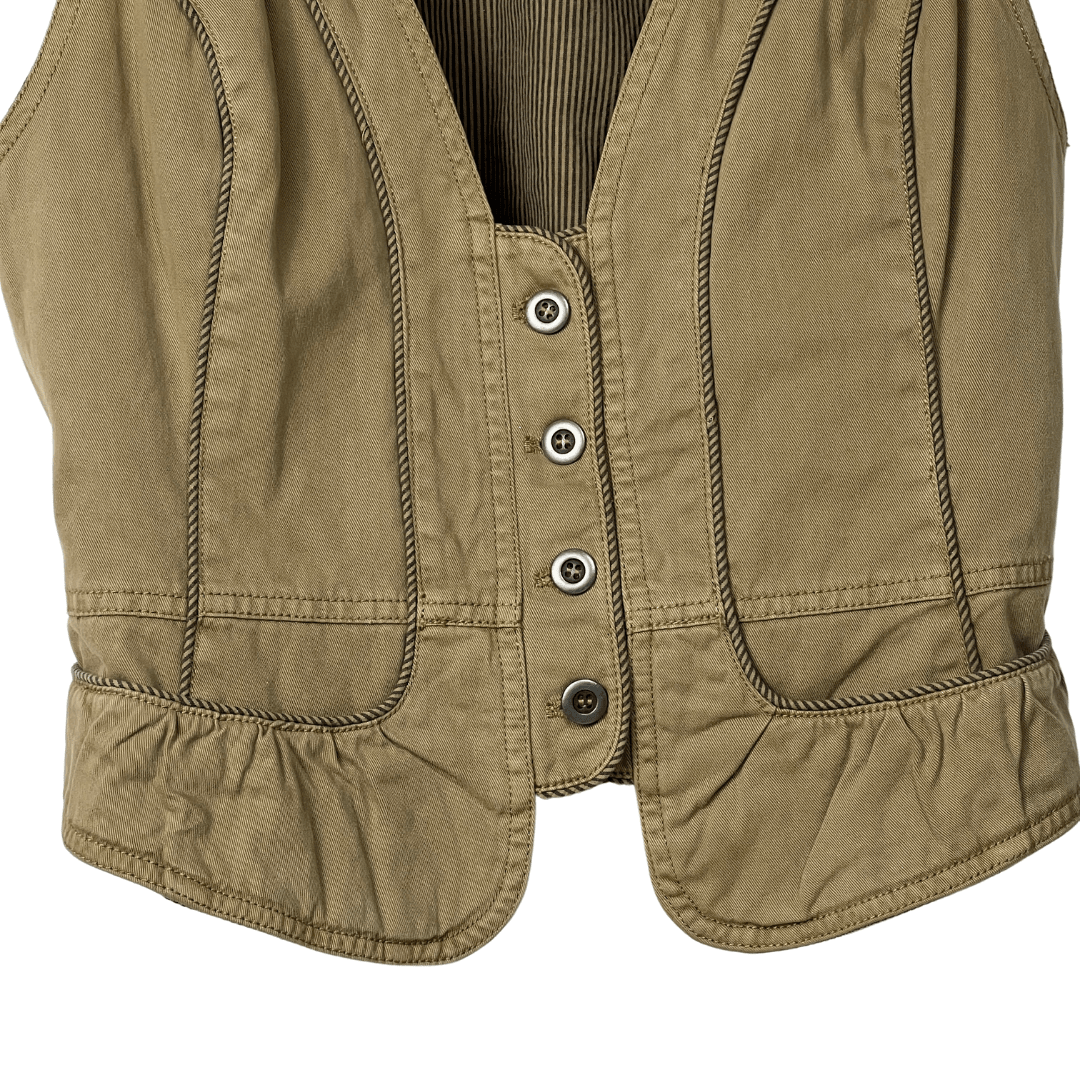 Promod Tan Vest - Funkify