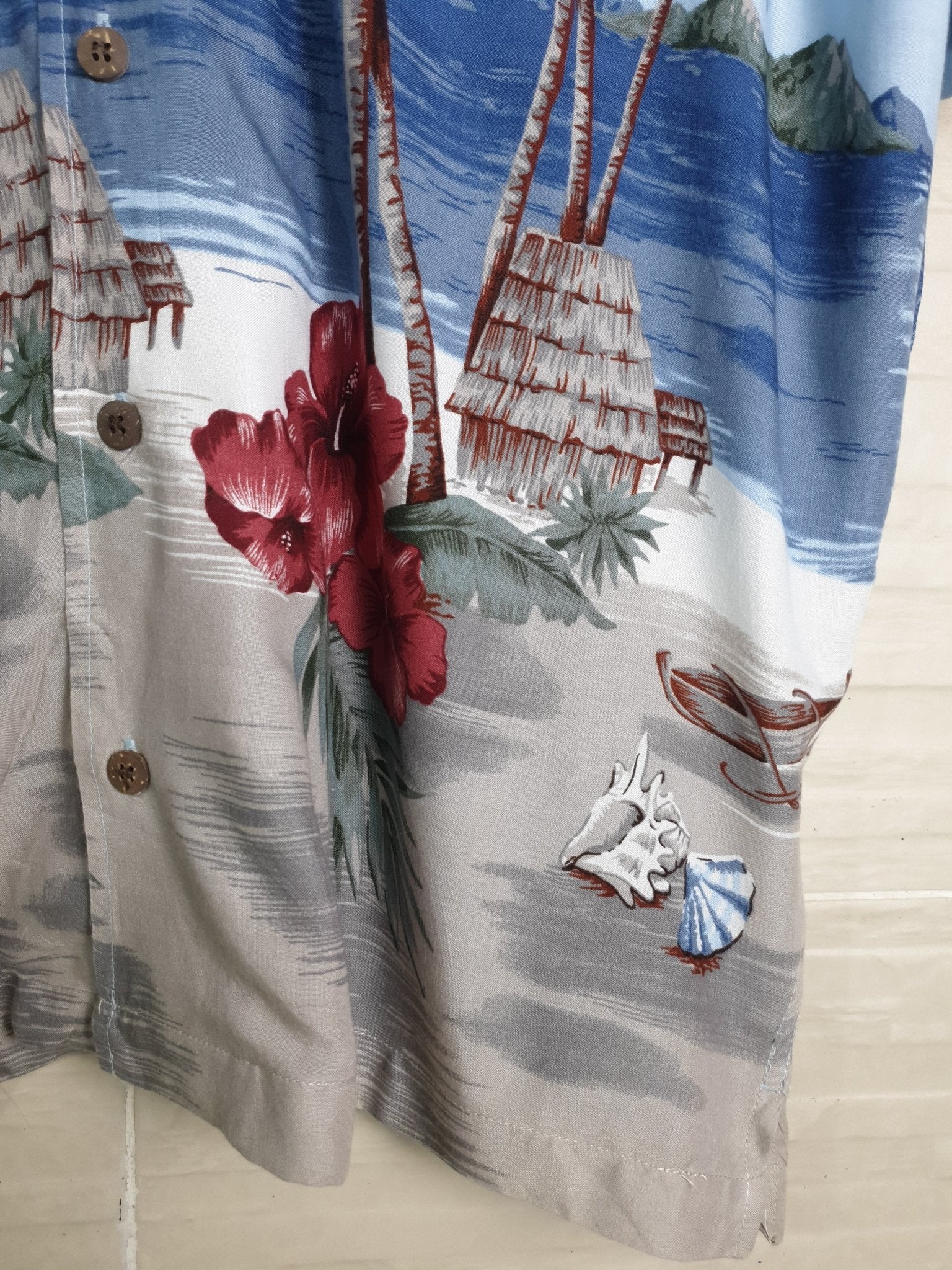 Steve & Barry's Classic Hawaiian Shirt - Funkify