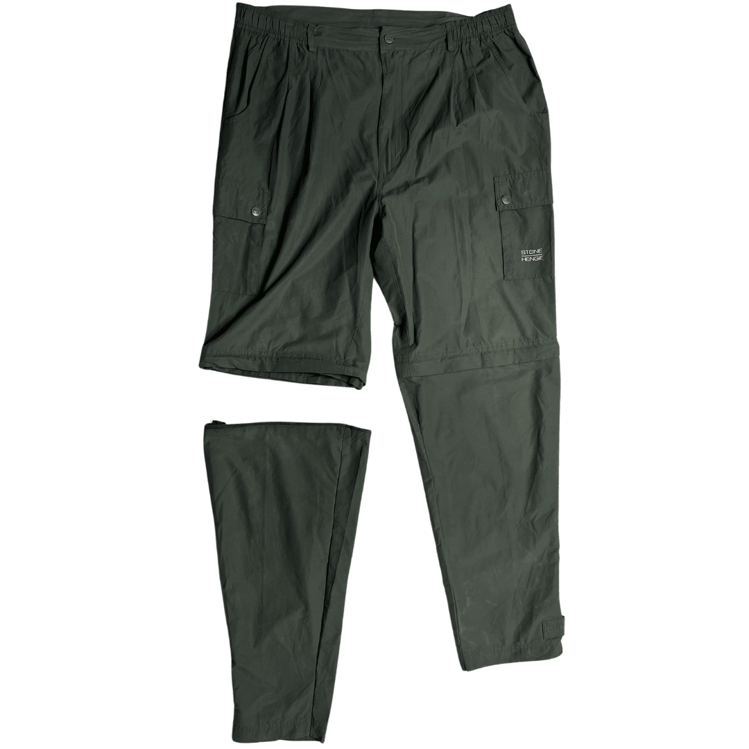 Stone Henge Cargo Convertible Pants - Funkify