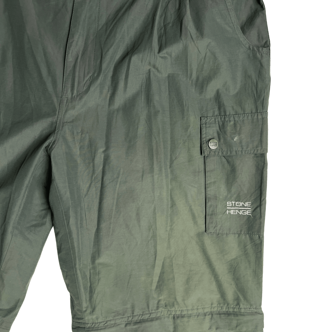 Stone Henge Cargo Convertible Pants - Funkify