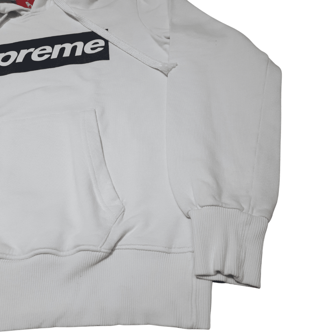 Supreme White Hoodie - Funkify