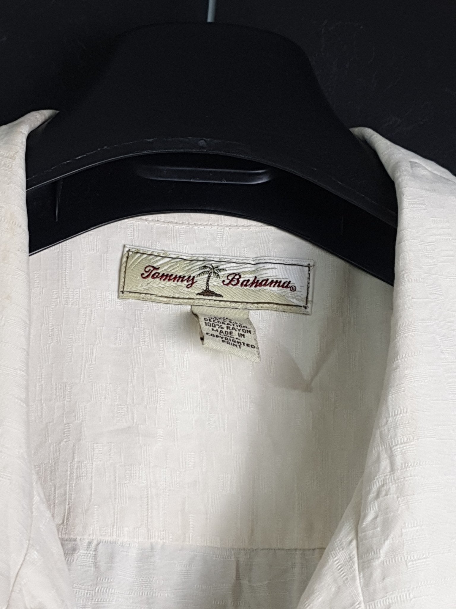 Tommy Bahama White Shirt - Funkify