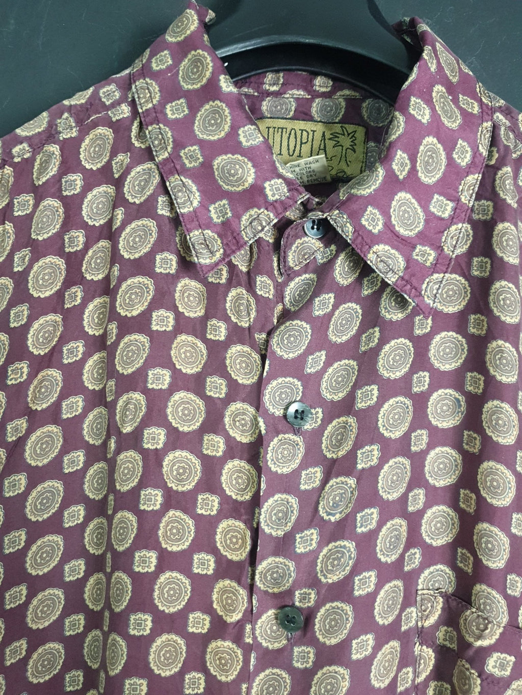 Utopia Silk Shirt - Funkify