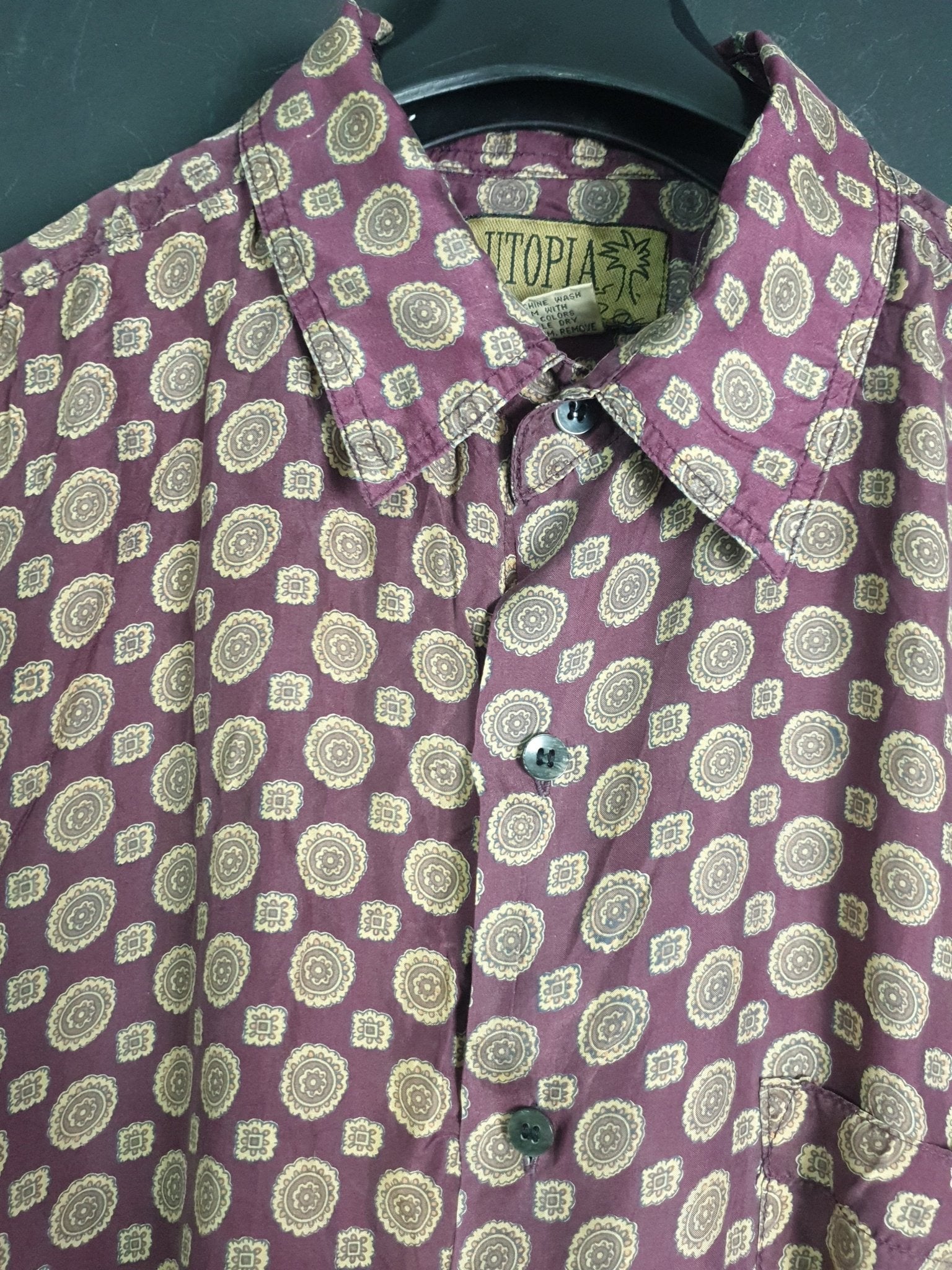 Utopia Silk Shirt - Funkify