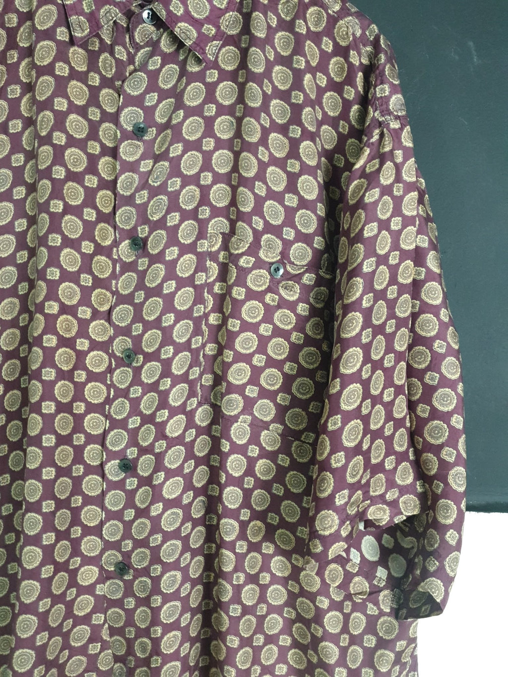 Utopia Silk Shirt - Funkify
