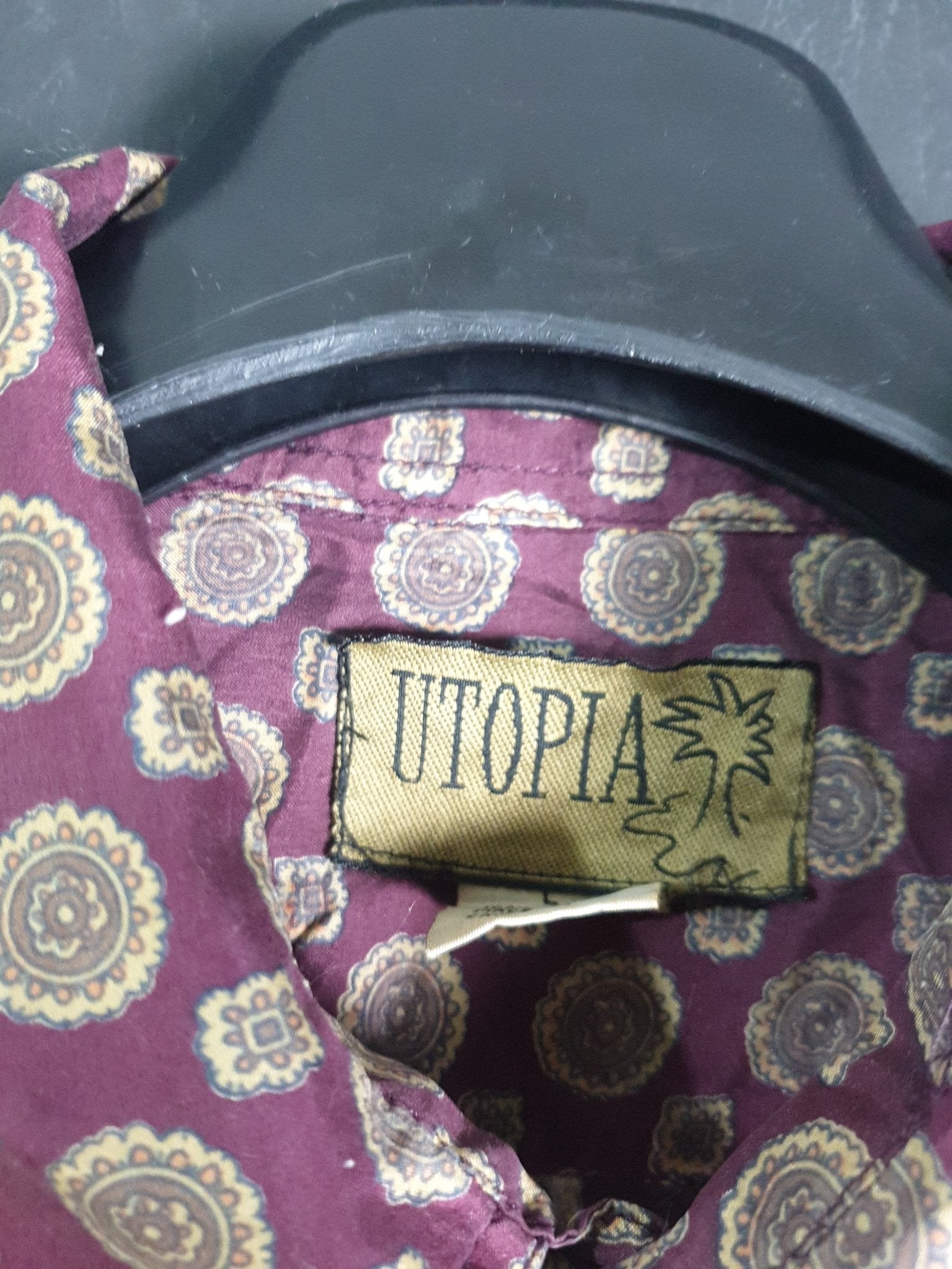 Utopia Silk Shirt - Funkify