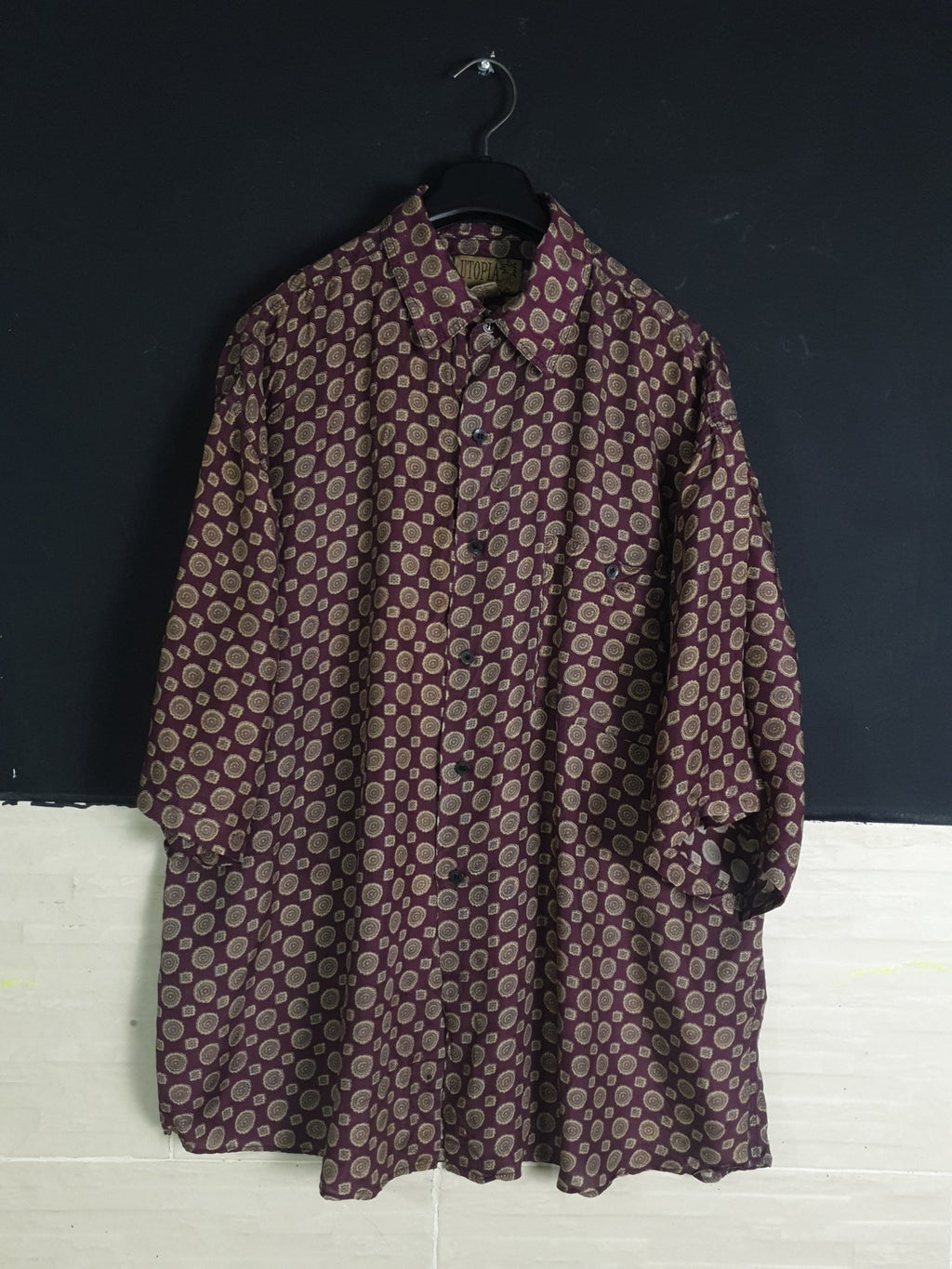 Utopia Silk Shirt - Funkify