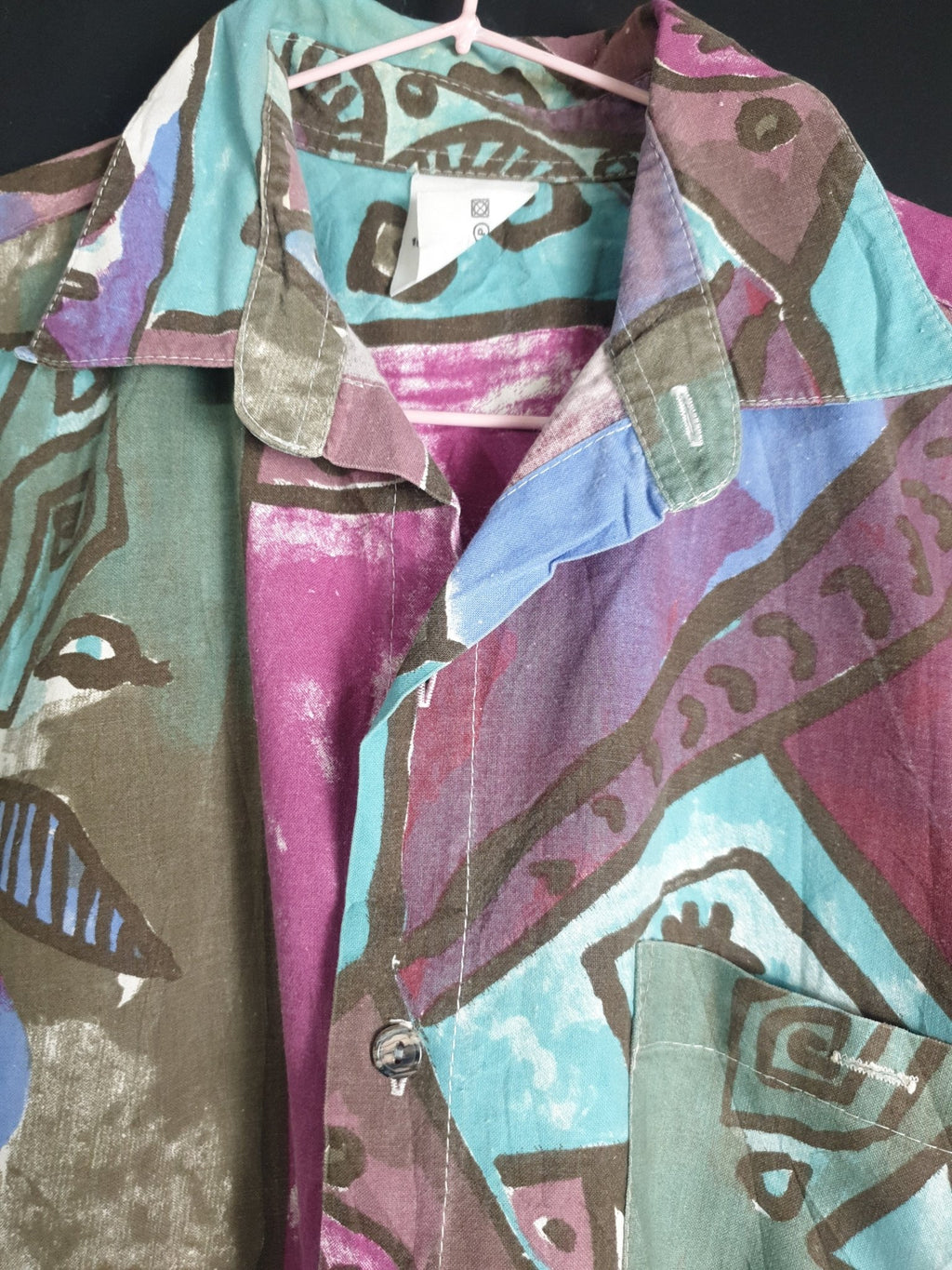 Vintage Abstract Shirt - Funkify