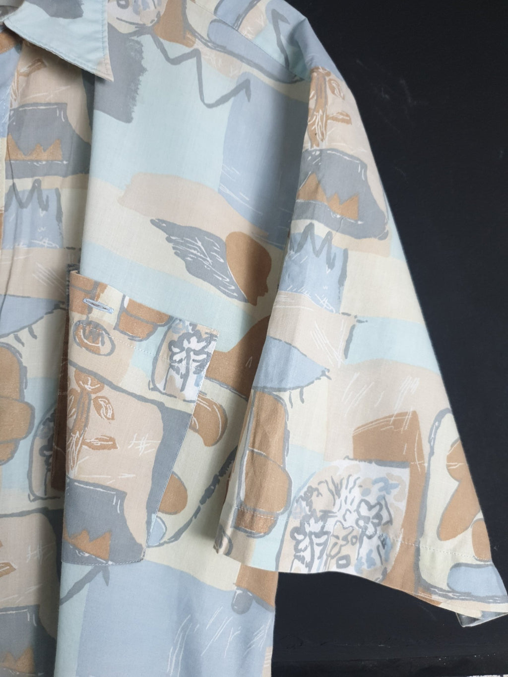 Vintage Abstract Shirt - Funkify