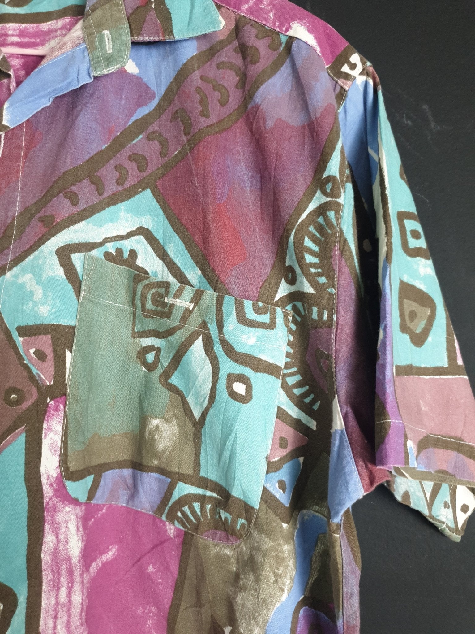 Vintage Abstract Shirt - Funkify