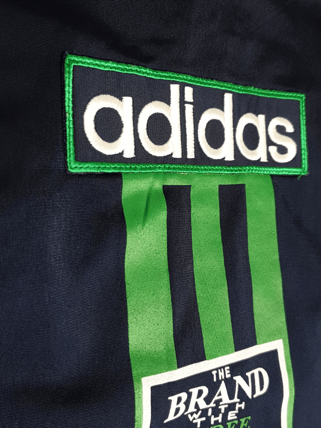 Vintage Adidas Snap button hoodie - Funkify