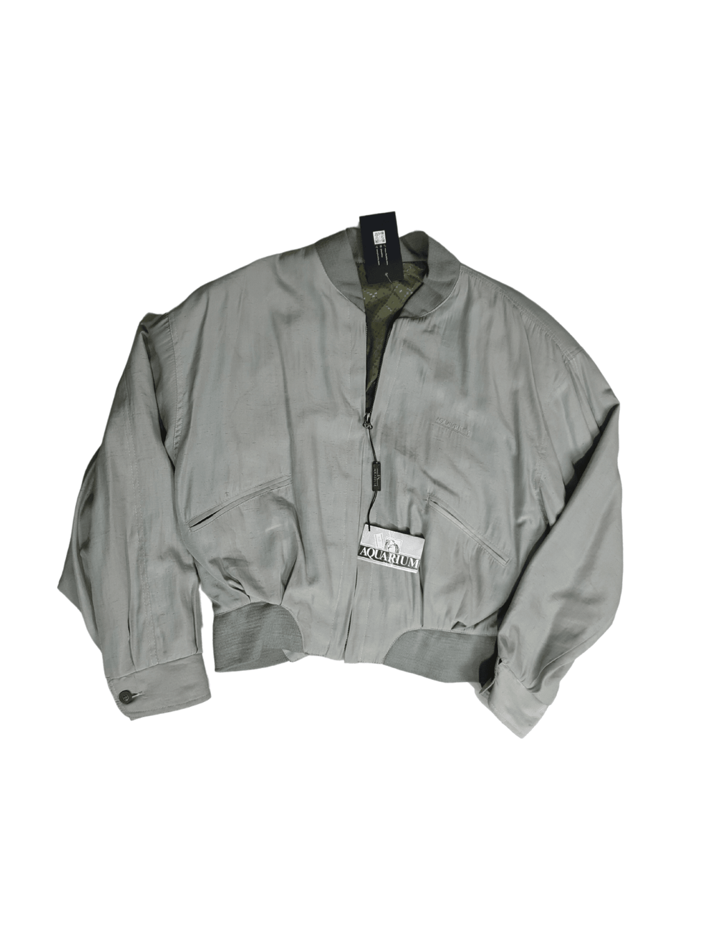 Vintage Aquarium Jacket with shoulder pads - Funkify