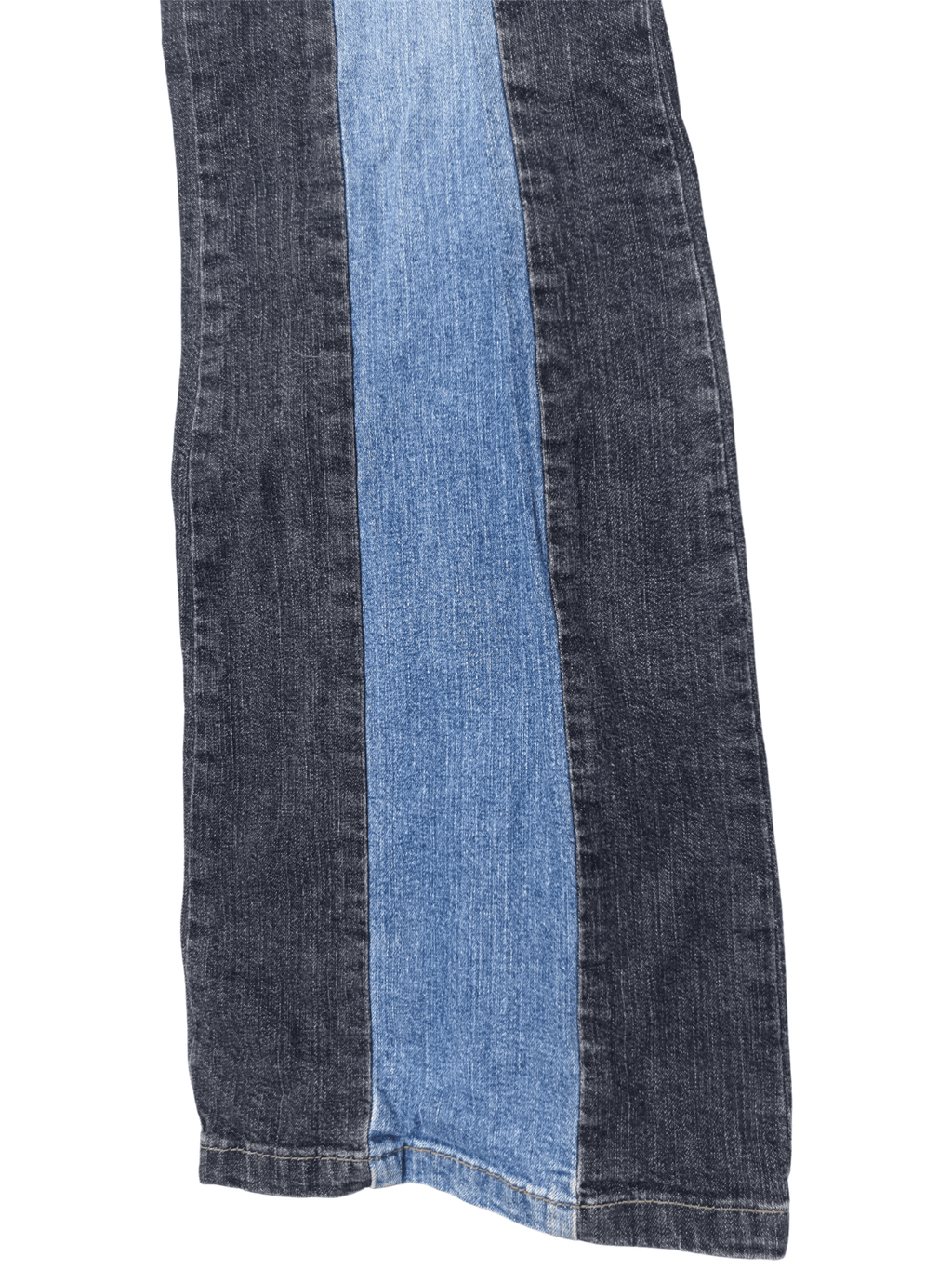 Vintage Big Blue Two-tone Jeans - Funkify