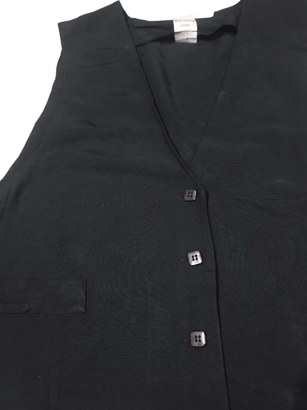 Vintage black vest - Funkify