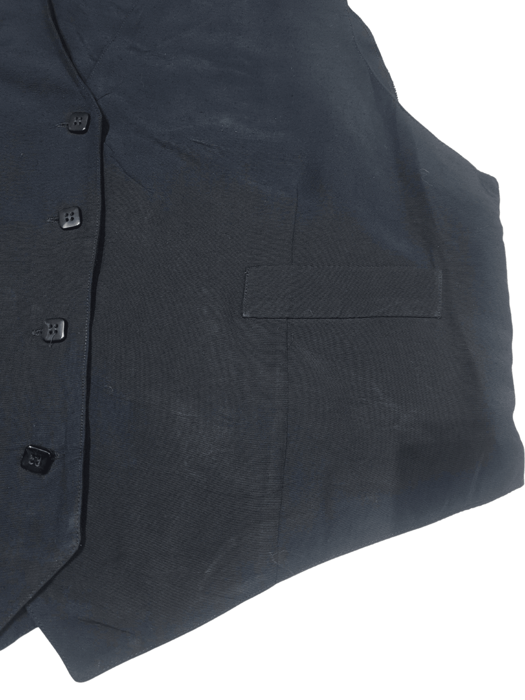 Vintage black vest - Funkify