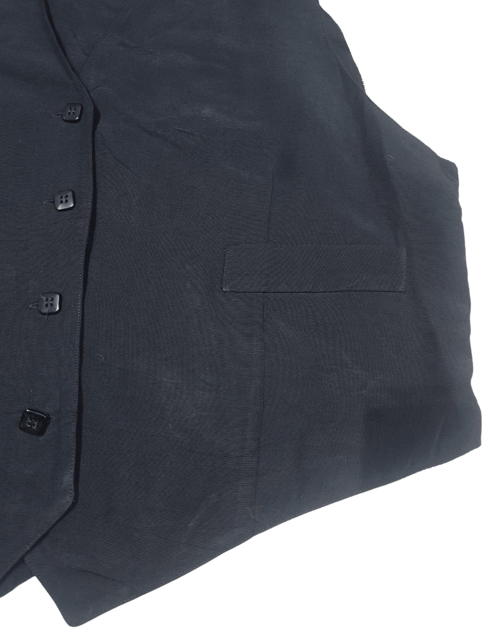 Vintage black vest - Funkify