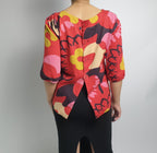 Vintage button-back blouse - Funkify