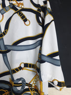 Vintage Chain Print Men's Shirt - Funkify