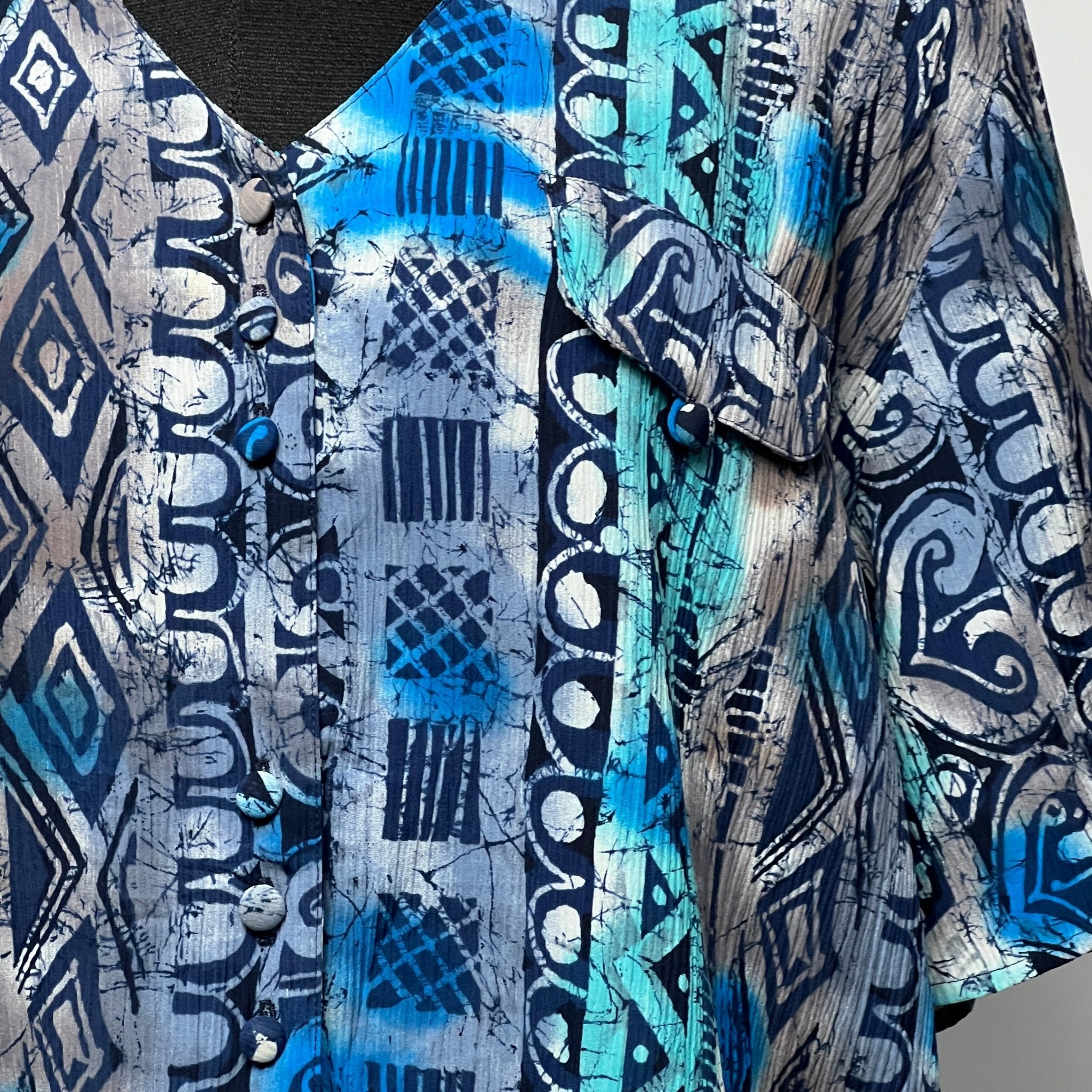 Vintage Christie & Jill Blouse - Funkify