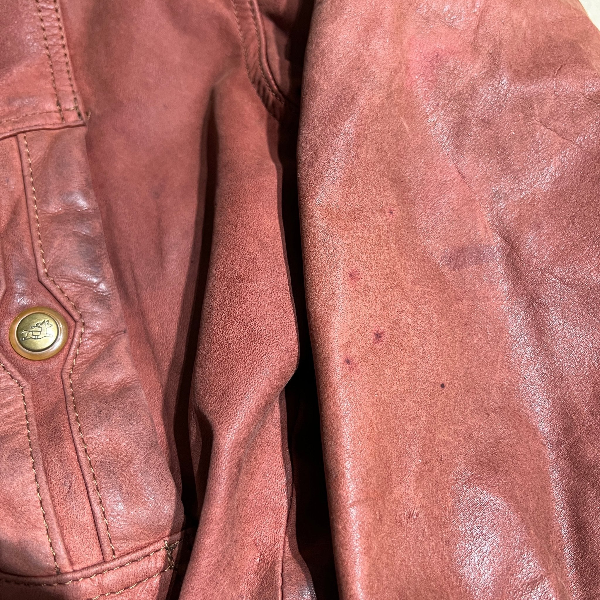 Vintage Ciatto Cavalli Genuine Leather Jacket - Funkify