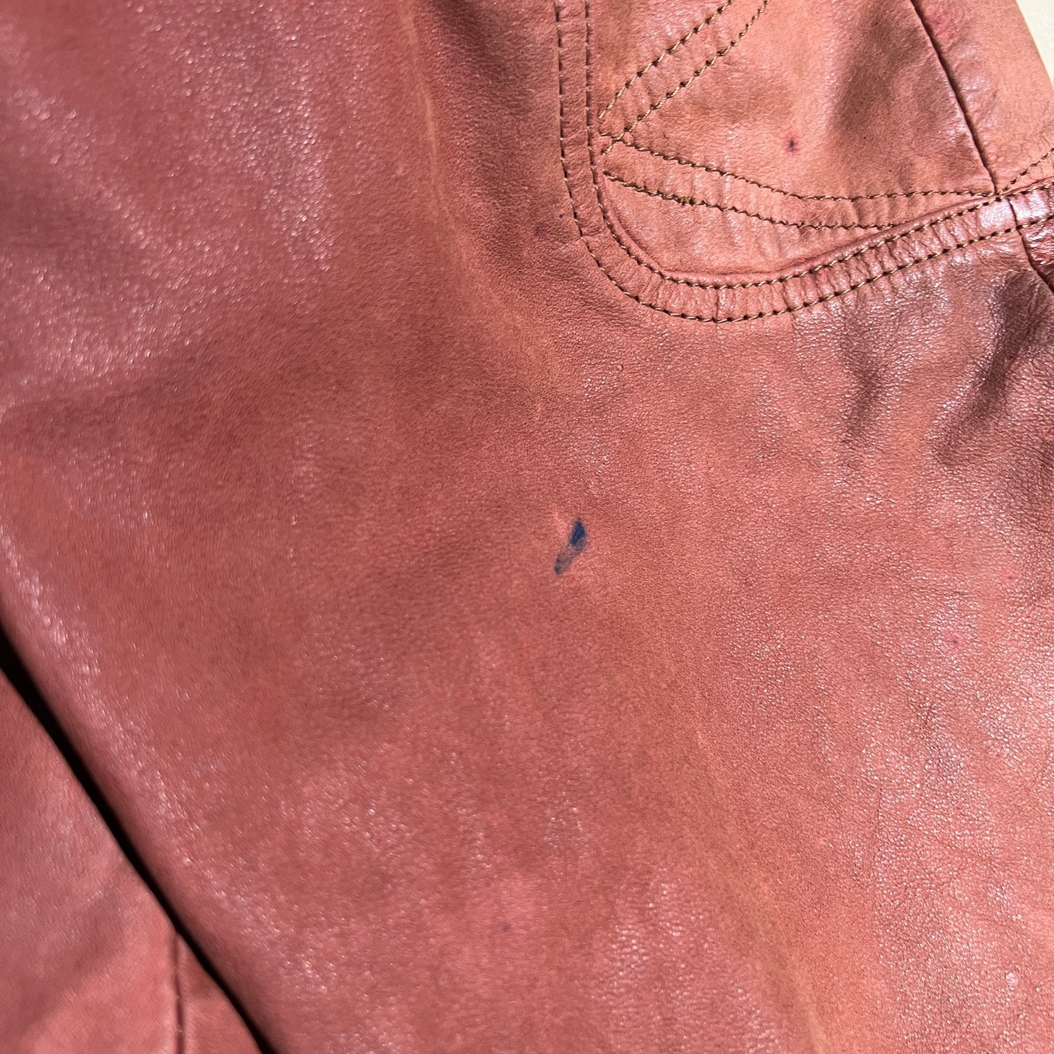 Vintage Ciatto Cavalli Genuine Leather Jacket - Funkify