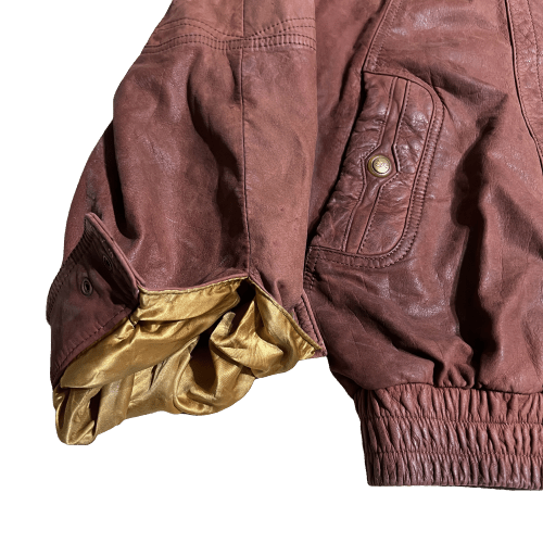 Vintage Ciatto Cavalli Genuine Leather Jacket - Funkify