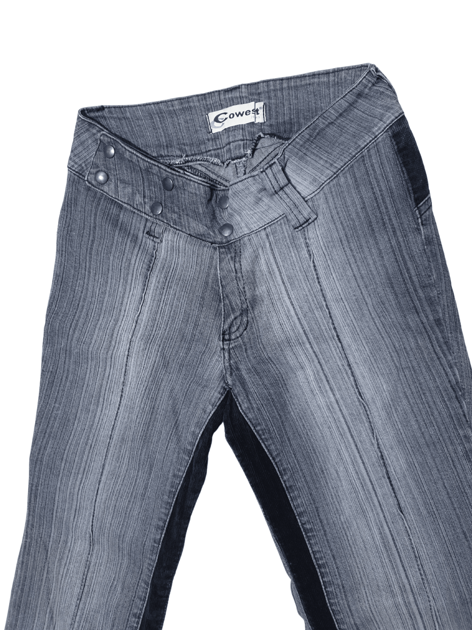 Vintage Cowest Striped Jeans - Funkify