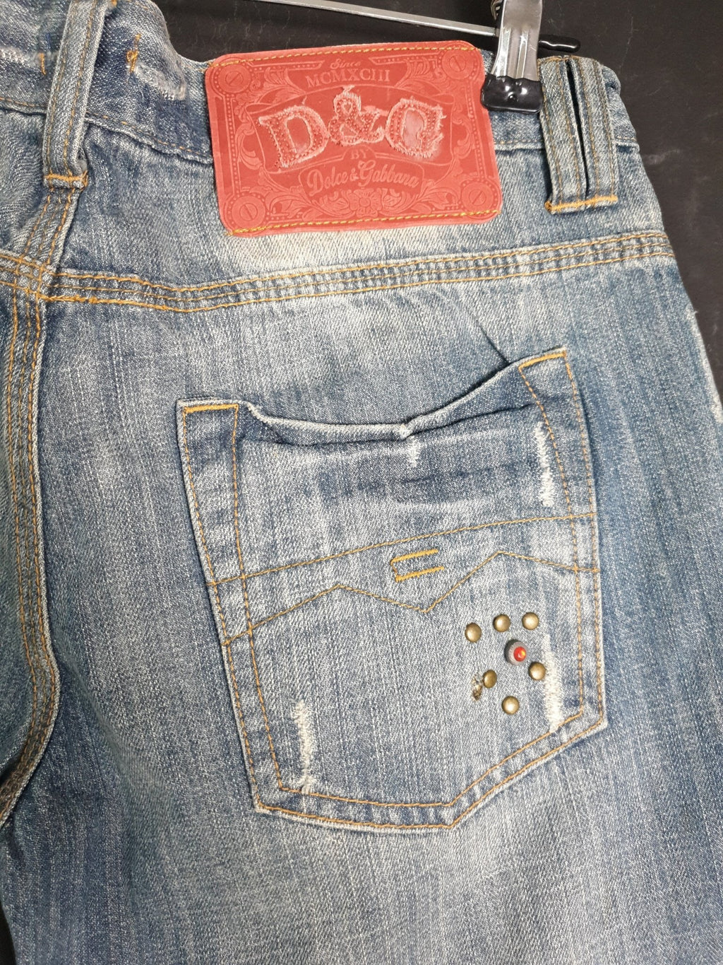 Vintage D&G Women's Denim Pants - Funkify