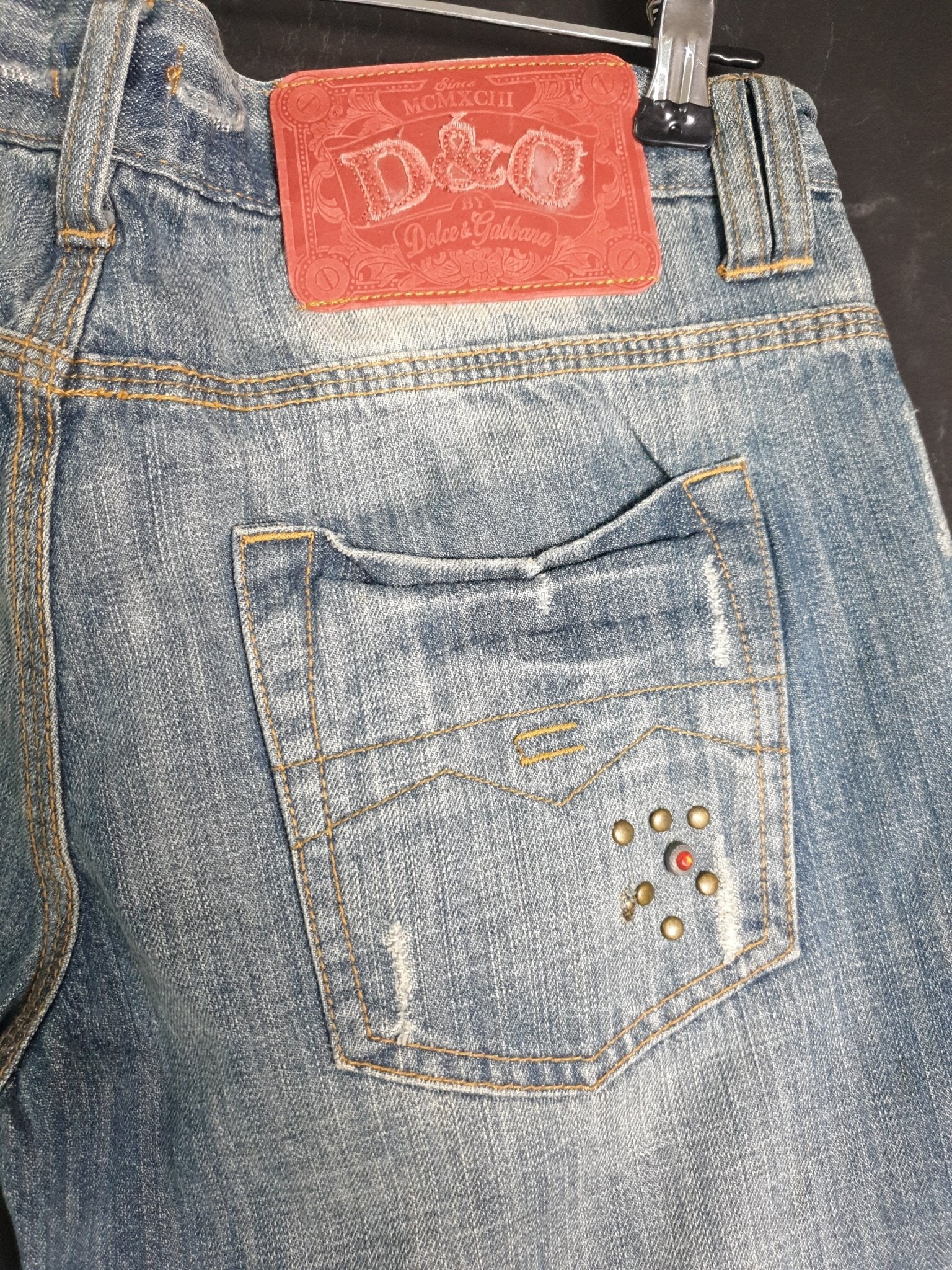 Vintage D&G Women's Denim Pants - Funkify