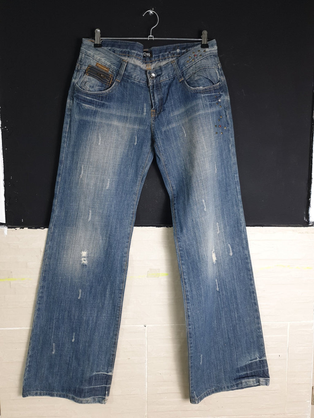 Vintage D&G Women's Denim Pants - Funkify