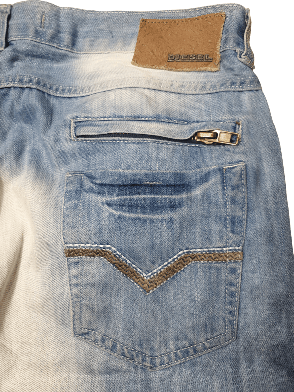 Vintage Diesel Jeans with Pocket Detailing - Funkify