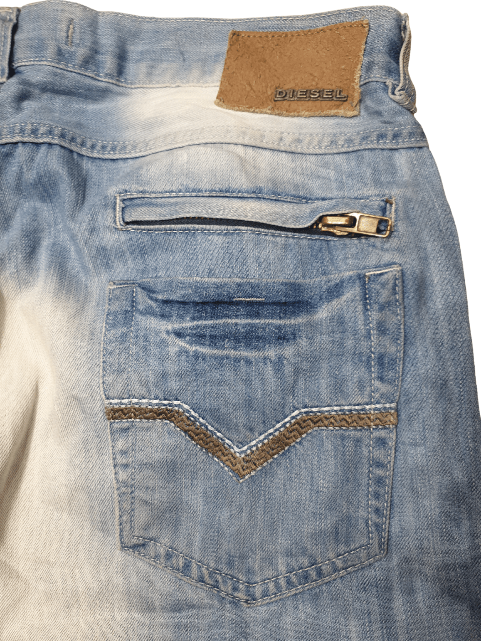 Vintage Diesel Jeans with Pocket Detailing - Funkify