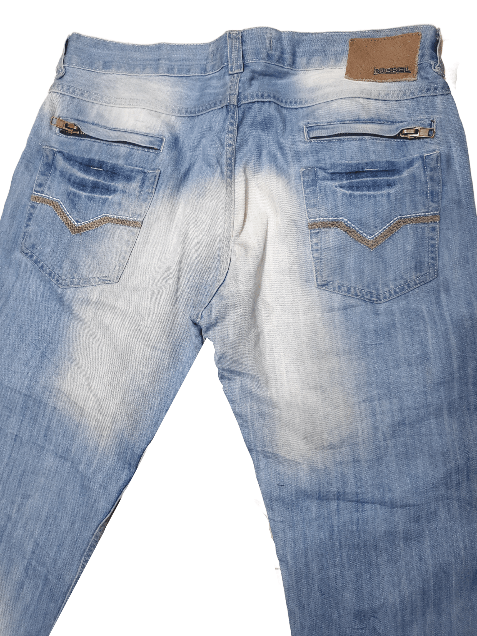 Vintage Diesel Jeans with Pocket Detailing - Funkify