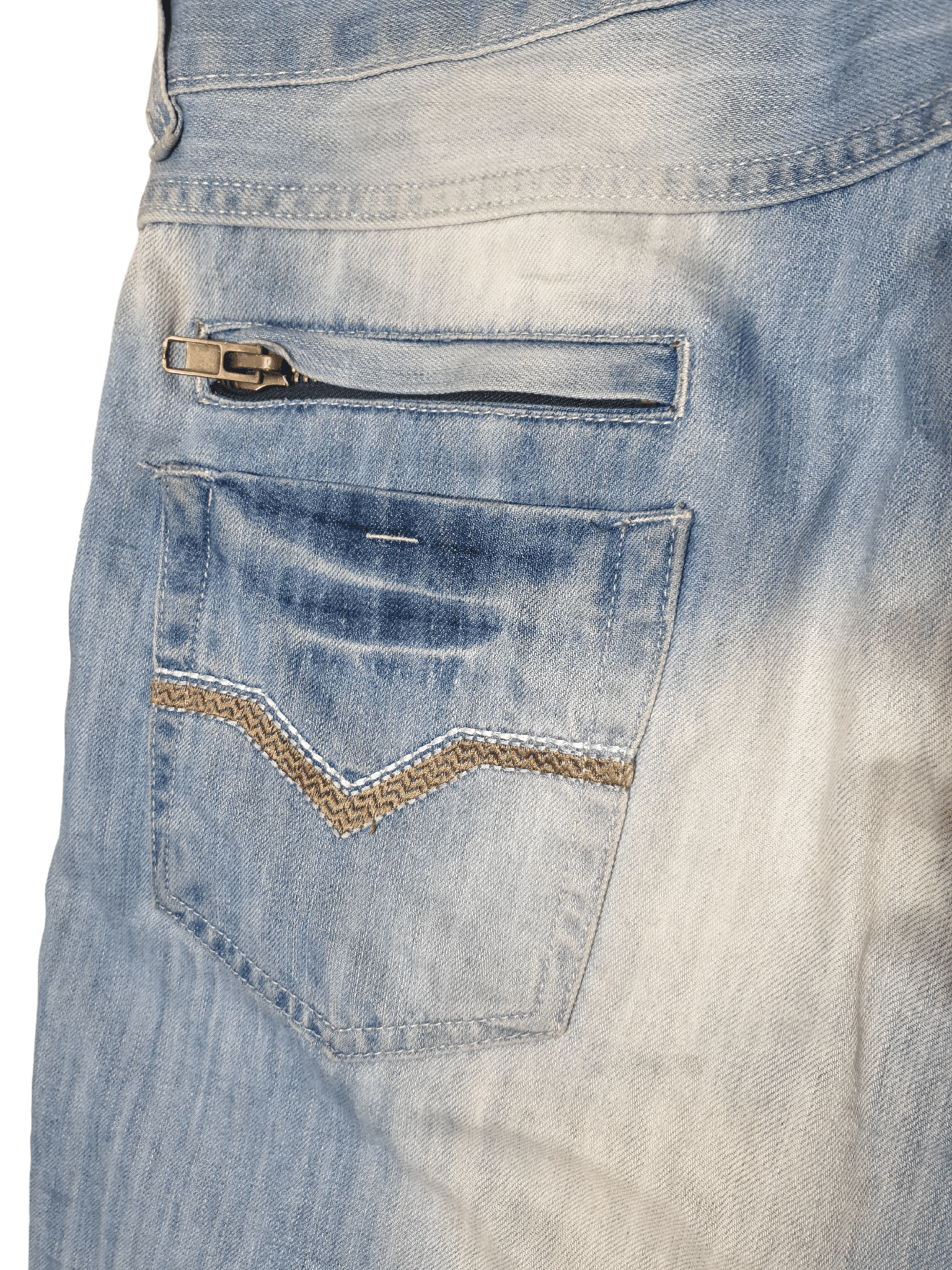 Vintage Diesel Jeans with Pocket Detailing - Funkify