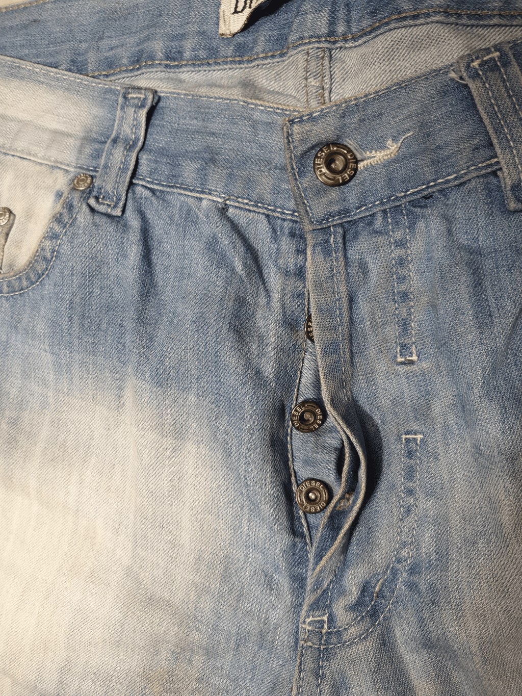 Vintage Diesel Jeans with Pocket Detailing - Funkify