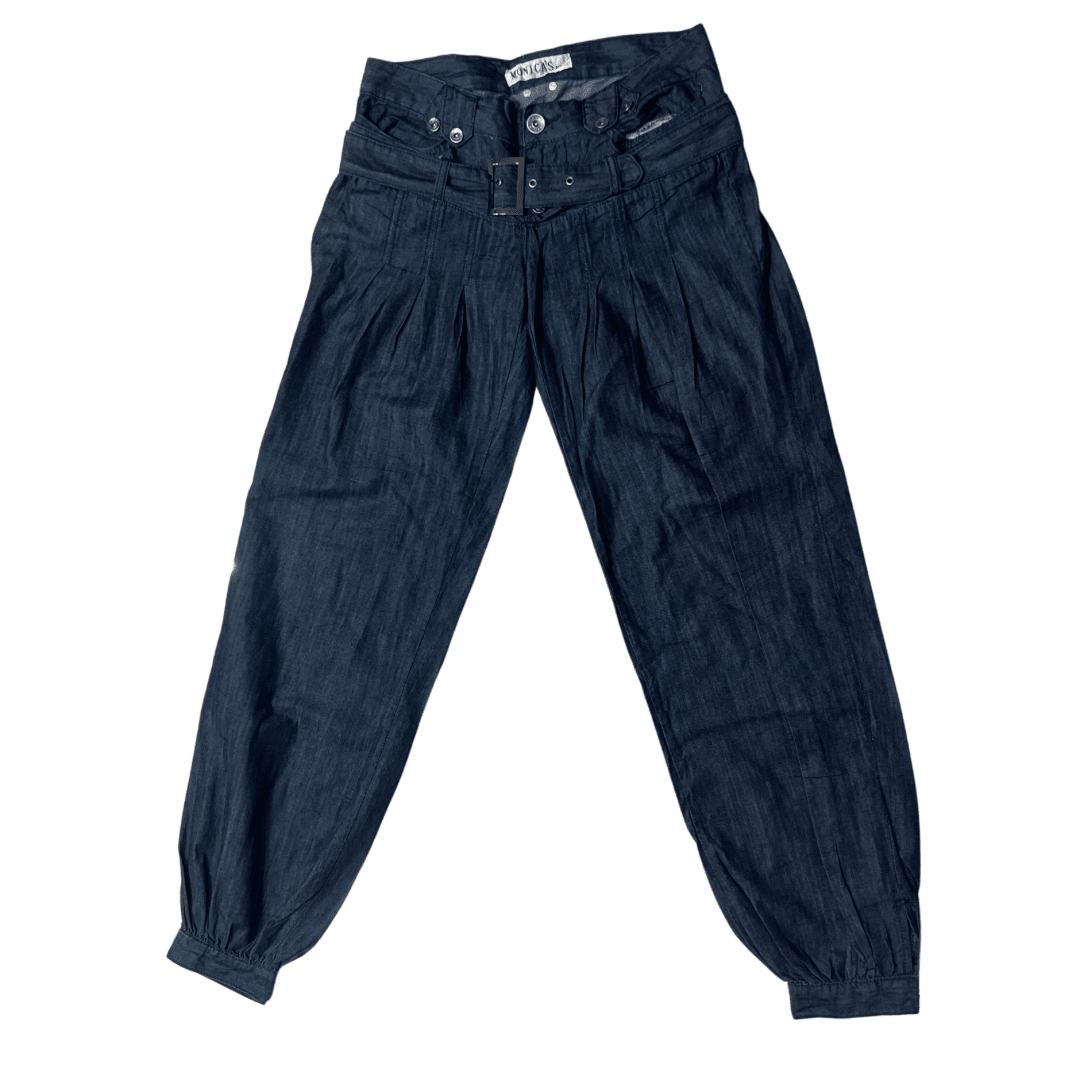 Vintage Double Waist Women's Jeans - Funkify