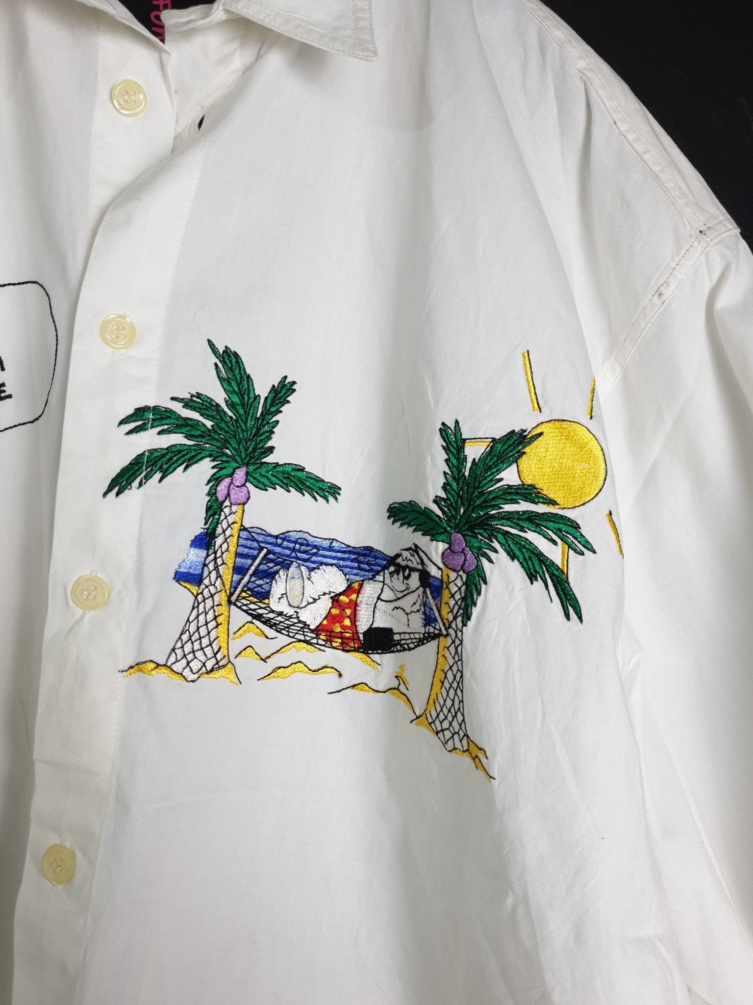 Vintage Embroidered Shirt - Funkify