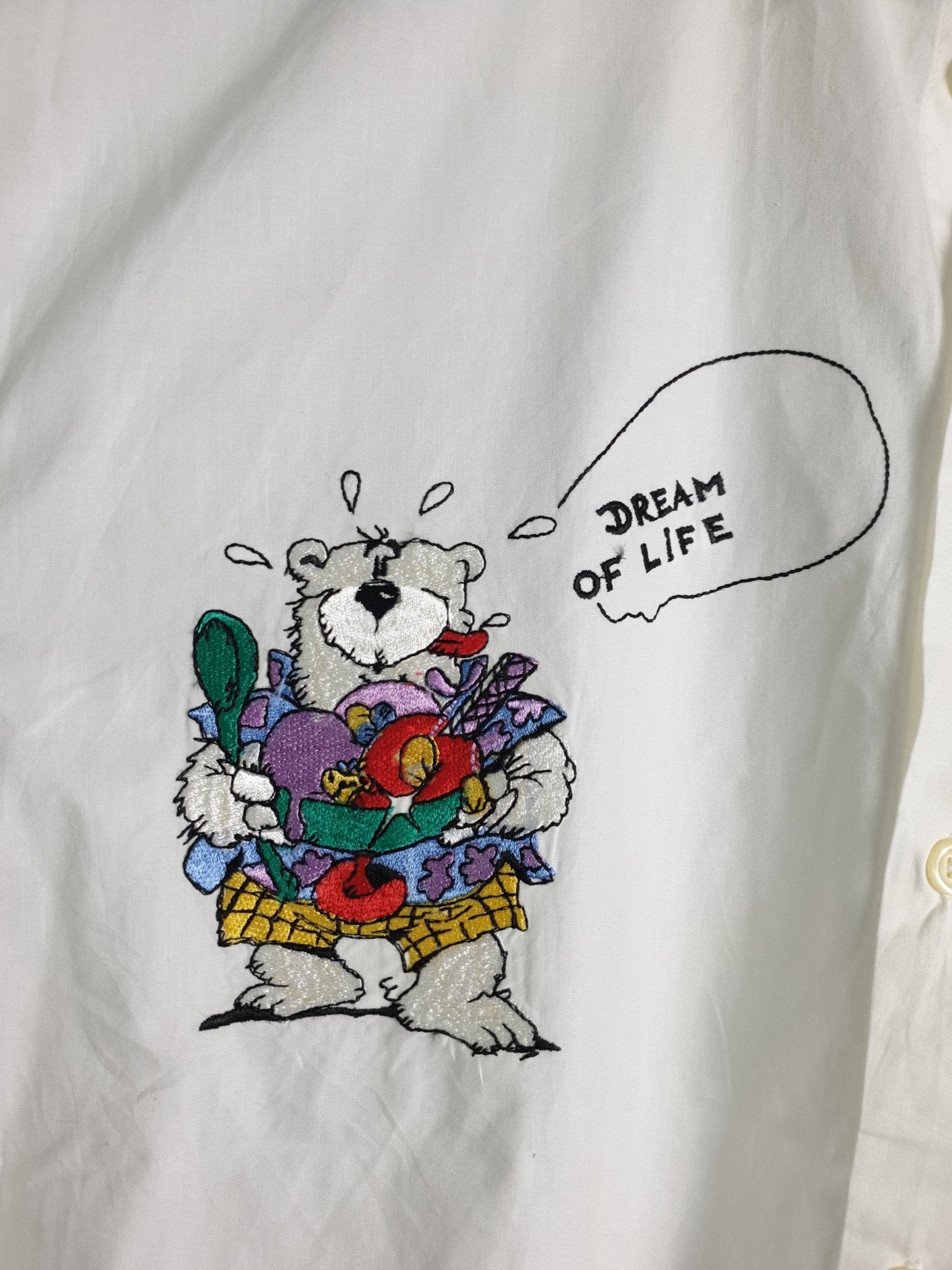 Vintage Embroidered Shirt - Funkify