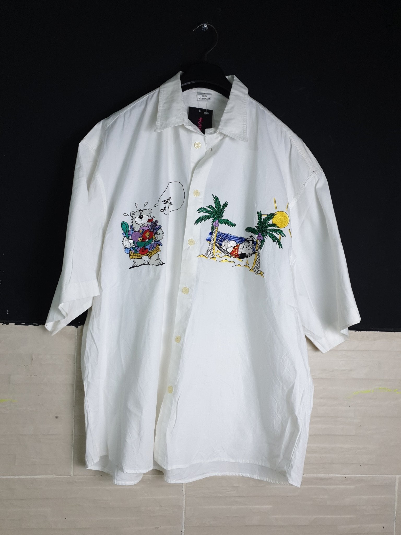 Vintage Embroidered Shirt - Funkify