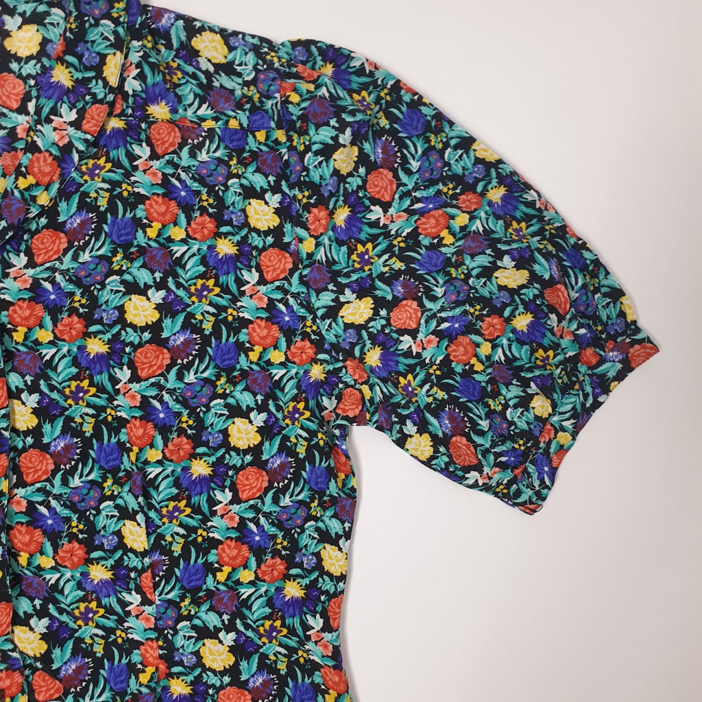 Vintage floral blouse - Funkify