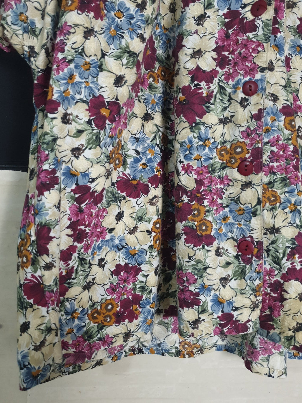 Vintage Floral Blouse - Funkify