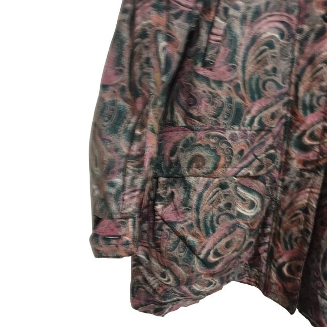 Vintage Floral Paisley Print Jacket - Funkify